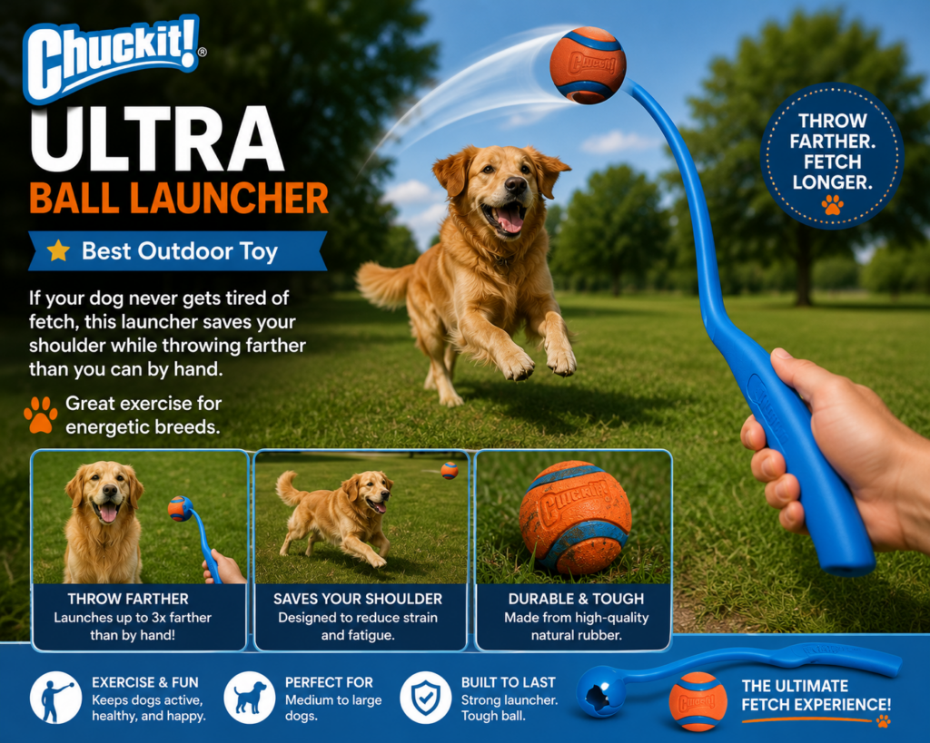 Chuck it! Ultra Ball Launcher