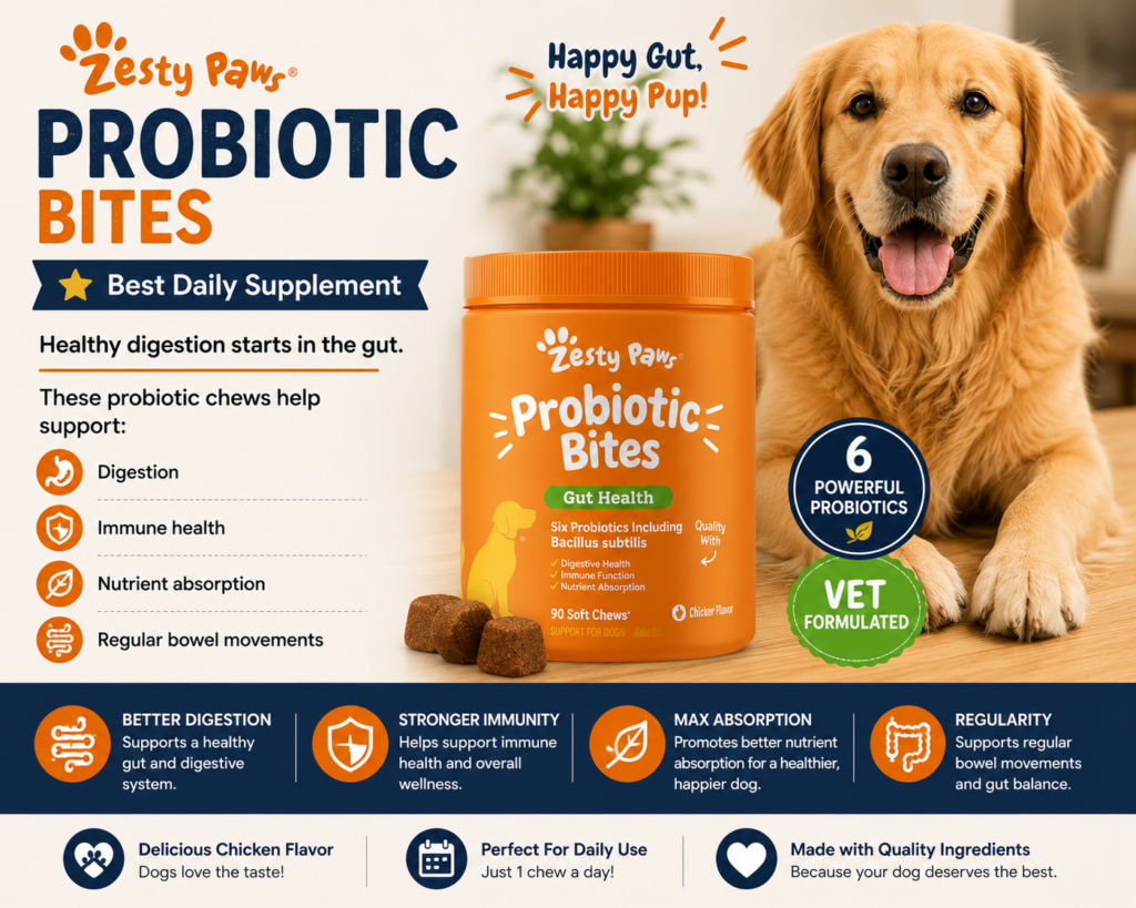Zesty Paws Probiotic Bites